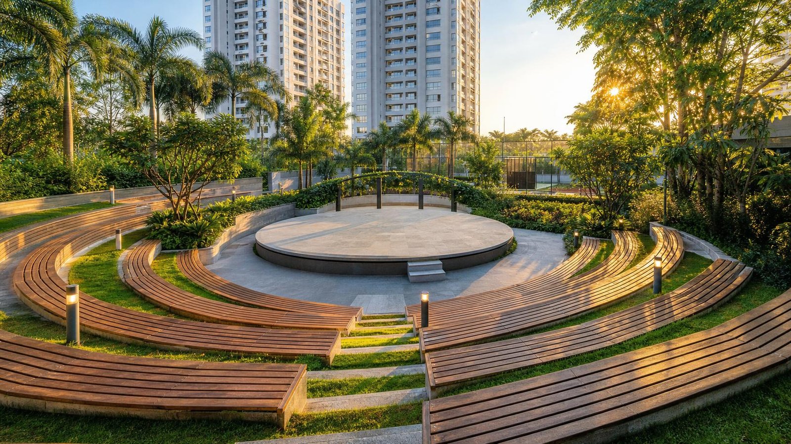 Outdoor Landscaped Amphitheatre